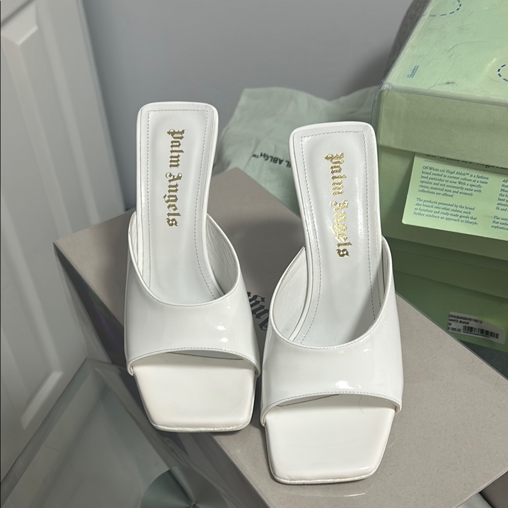 Palm Angels White heels